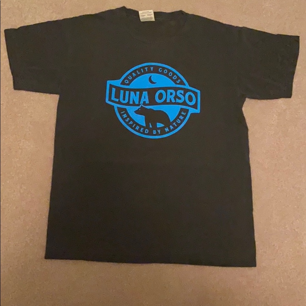 Luna Orso Comfort Colors tshirt front large logo